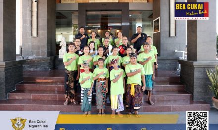 Kunjungan Yayasan Bali Rastiti Bhakti Ke Kantor Bea Cukai Ngurah Rai