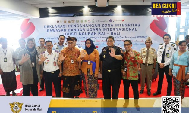 Deklarasi Komitmen Zona Integritas Kawasan Bandar Udara Internasional I Gusti Ngurah Rai