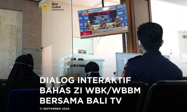 Bersama BALI TV Bea Cukai Ngurah Rai sosialisasikan kesiapan dalam rangka meraih Zona Integritas menuju WBBM