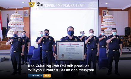Raih Predikat Wilayah Birokrasi Bersih Melayani (WBBM), Bea Cukai Ngurah Rai Terus Mengupayakan Pencegahan Korupsi, Reformasi Birokrasi, dan Peningkatan Kualitas Pelayanan Publik.