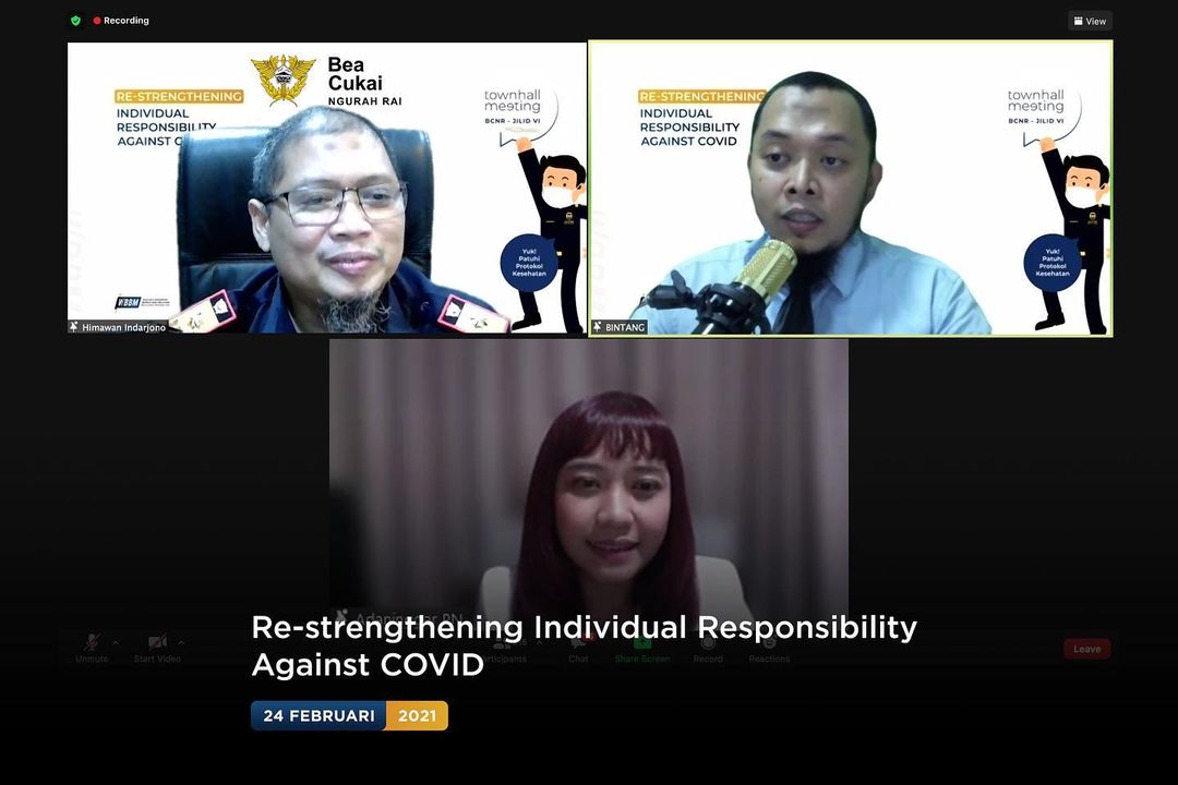 Re-strengthening Individual Responsibility Against Covid