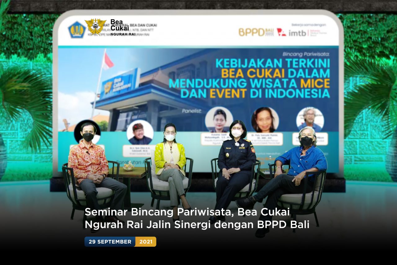 Seminar Bincang Pariwisata, Bea Cukai Ngurah Rai Jalin Sinergi dengan BPPD Bali