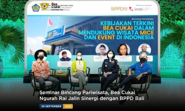 Seminar Bincang Pariwisata, Bea Cukai Ngurah Rai Jalin Sinergi dengan BPPD Bali