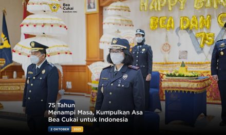 75 Tahun, Menampi Masa, Kumpulkan Asa, Bea Cukai Untuk Indonesia
