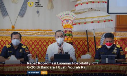 Rapat Koordinasi Layanan Hospitality KTT G-20 di Bandara I Gusti Ngurah Rai