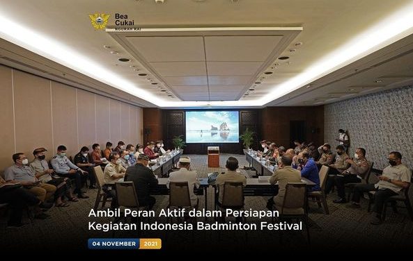 Ambil Peran Aktif dalam Persiapan Kegiatan Indonesia Badminton Festival