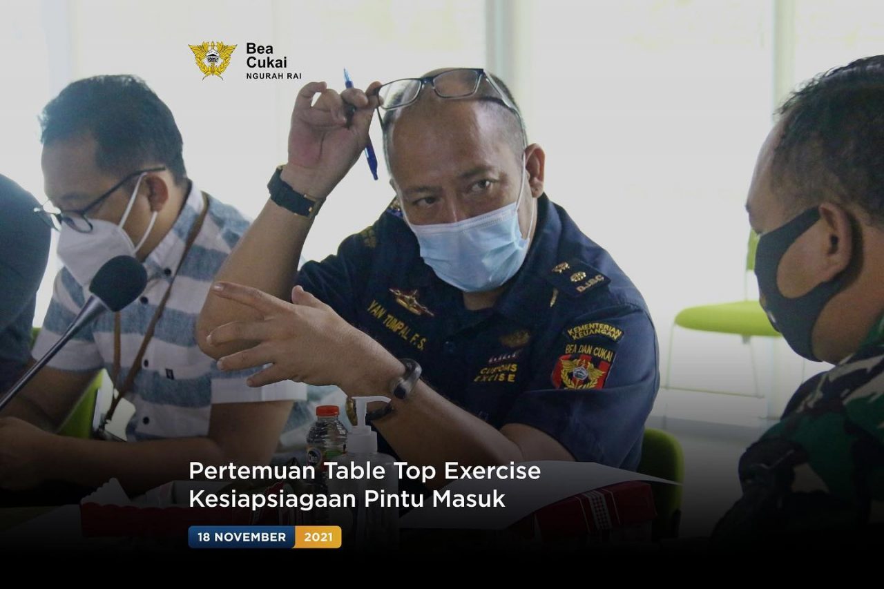 Pertemuan Table Top Exercise Kesiapsiagaan Pintu Masuk