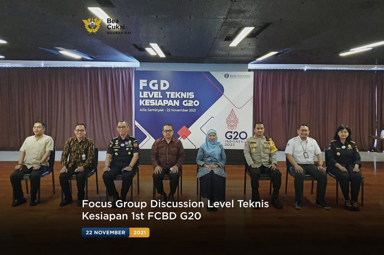 Focus Group Discussion Level Teknis Kesiapan 1st FCBD G20