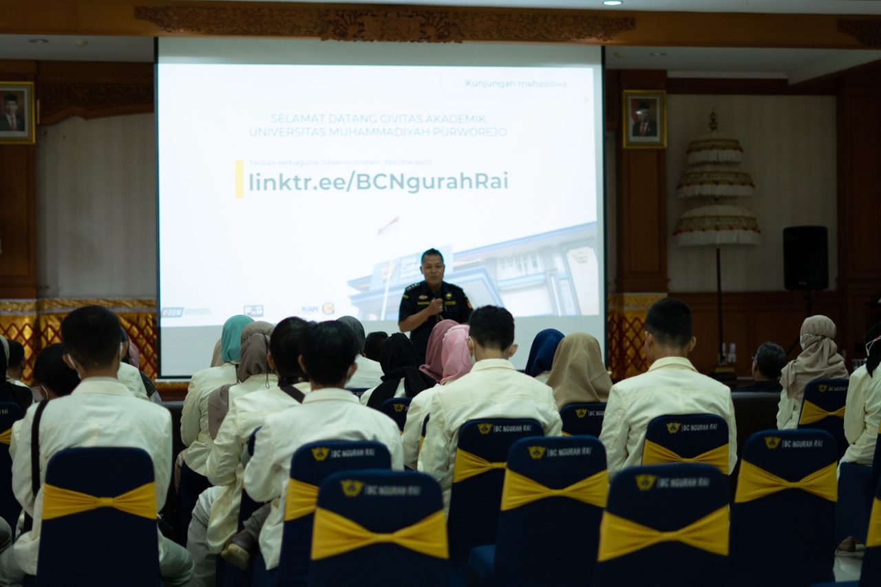 Bea Cukai Ngurah Rai Terima Kunjungan Civitas Akademika Universitas Muhammadiyah Purworejo