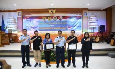 Sosialisasi Bela Negara, Kolaborasi Bea Cukai Ngurah Rai Bersama Spotdirga Markas Besar TNI AU