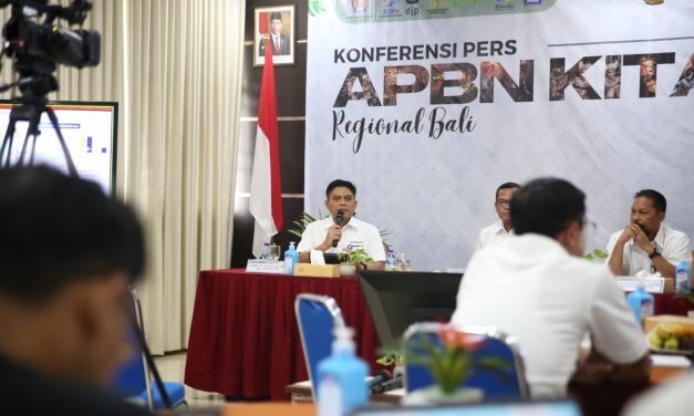 Bea Cukai Ngurah Rai Hadiri Konferensi Pers APBN Kita Regional Bali
